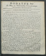 dziennik urzedowy woj.sandomierskiego 1830-22-dod1-00001